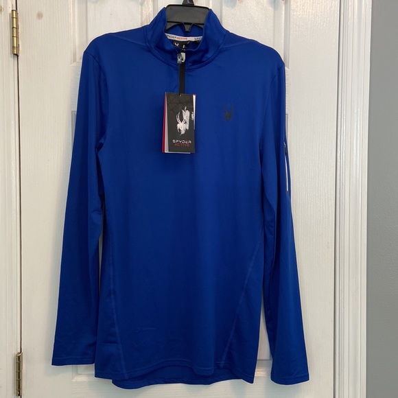 NWT | Spyder Active Performance 1/4 Zip Baselayer ~ SPM103R1D - Picture 5 of 10